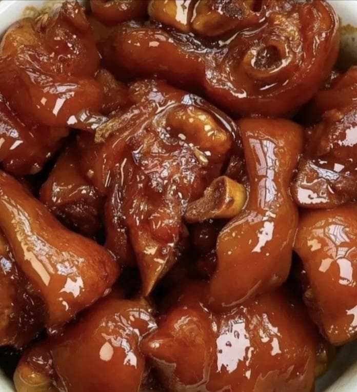 年夜饭分享：红烧猪蹄