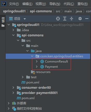 SpringCloud微服务工程公共部分提取实战