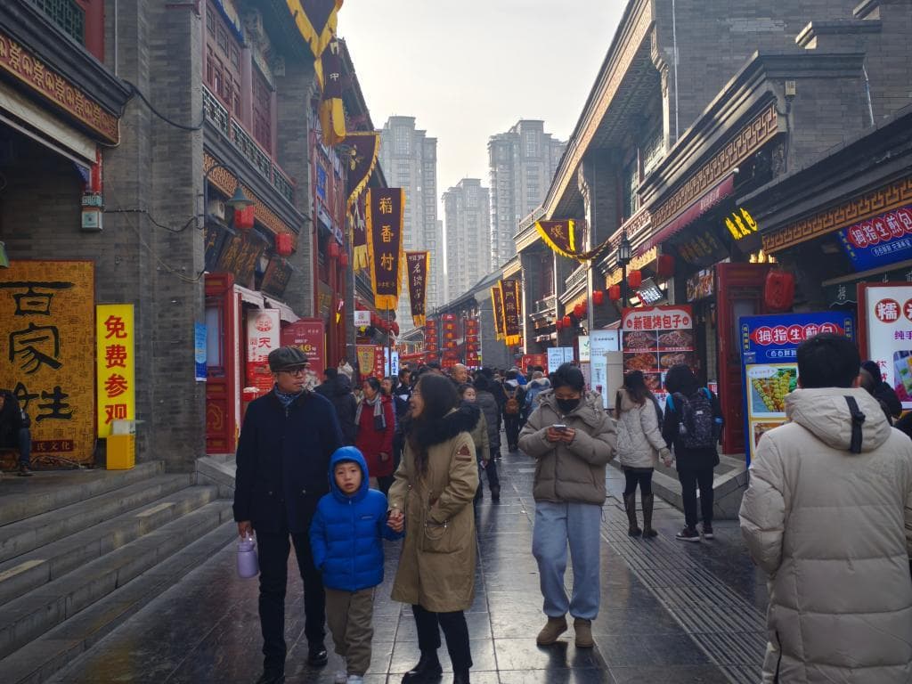 天津：古文化街消费旺