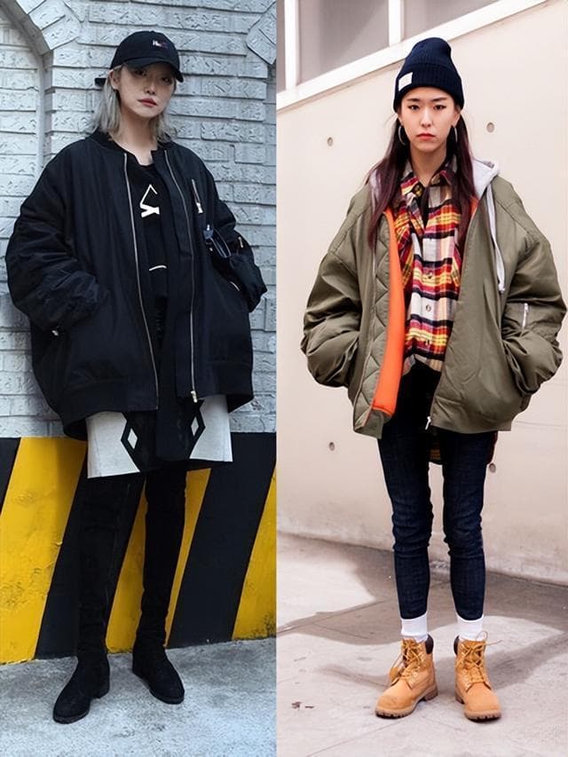 复古风回潮！时髦精这样穿“飞行员夹克”，出街拉风吸睛率高