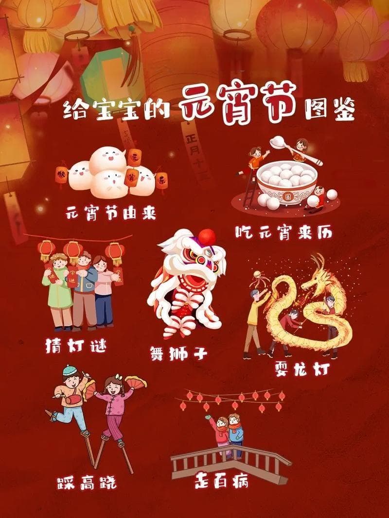 元宵节：团圆夜里的六大传统习俗，从吃元宵到舞龙狮
