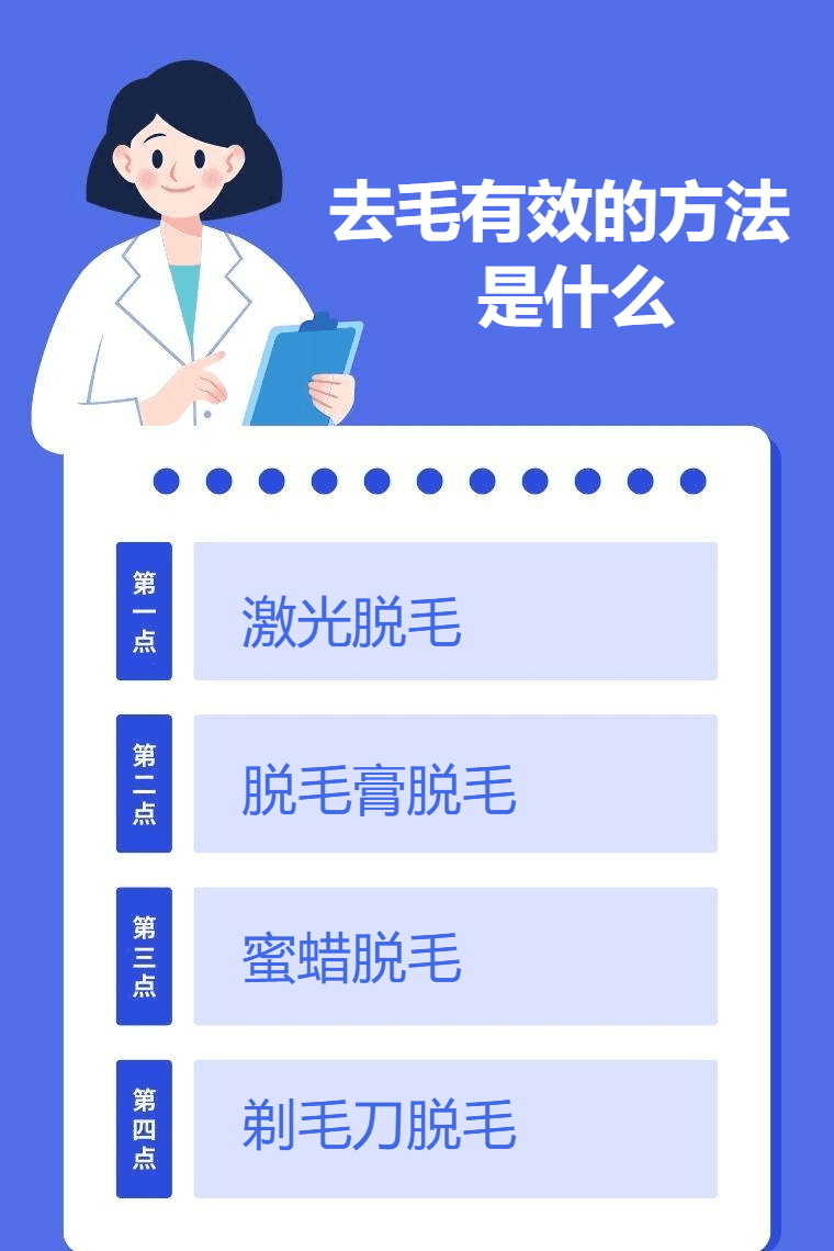 去毛有效的方法是甚麼