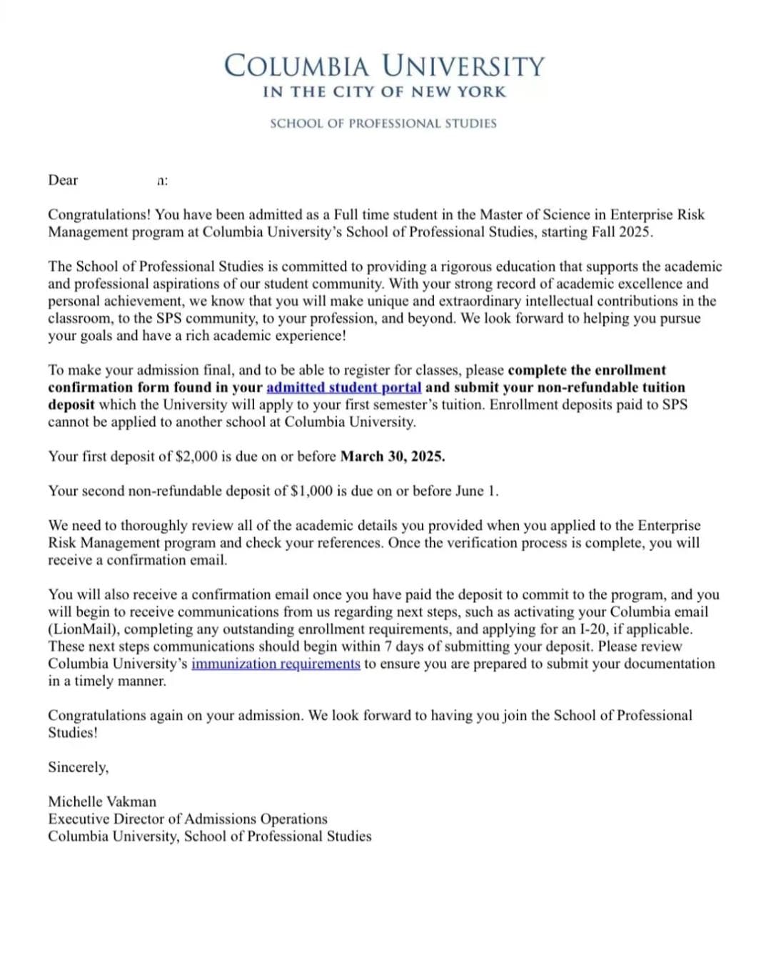 获取美国大学录取offer之后的事项指南！
