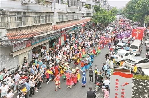 南宁市邕宁区蒲庙老街历史文化街区走笔