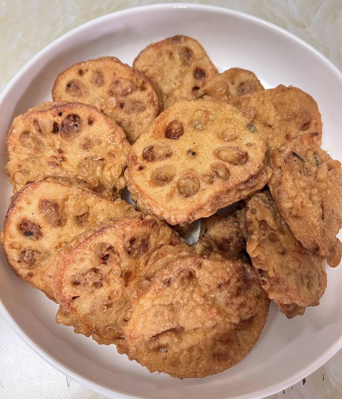 一年一次的美食之炸藕盒