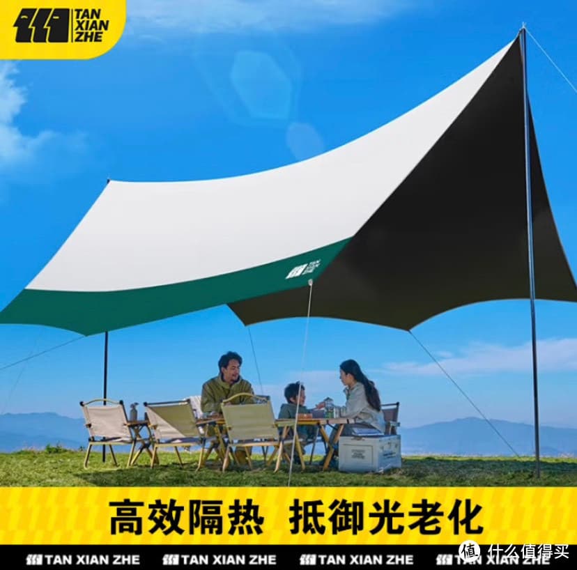 露营要防晒遮荫，露营天幕选购指南