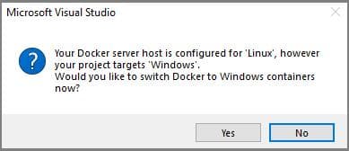 使用 Docker 排查 Visual Studio 开发方面的问题
