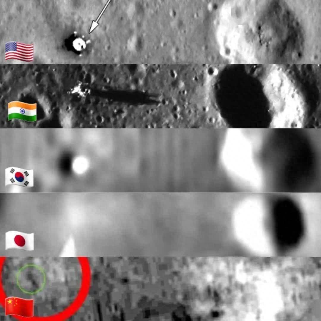 五国对准“阿波罗登月遗址”拍照，印度最清晰，中国却模糊看不清