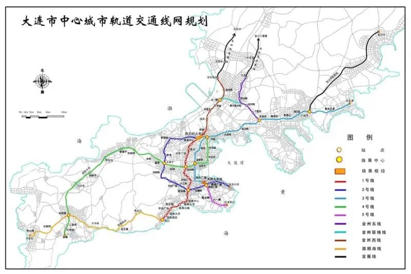 图解|大连交通全规划 未来4条地铁线路曝光