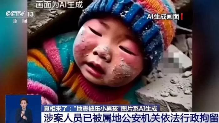 警方核查地震造谣信息数量多达数百条，AI时代如何应对造假？