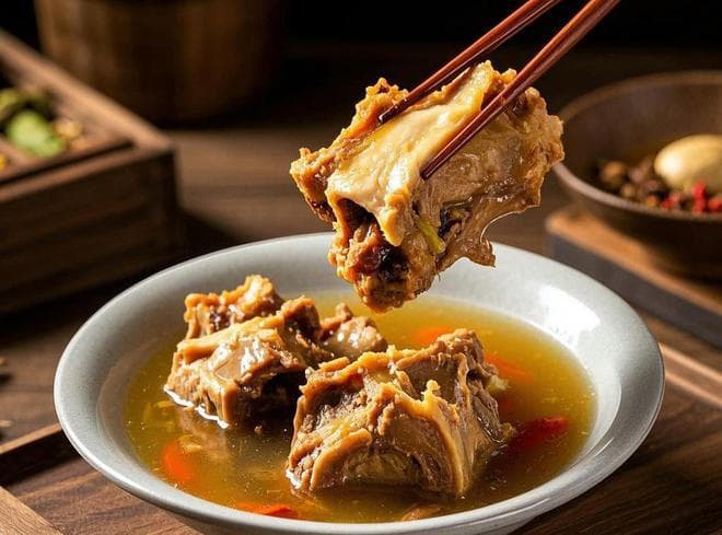炖大骨头，记住3个技巧，出锅汤鲜肉香，营养美味