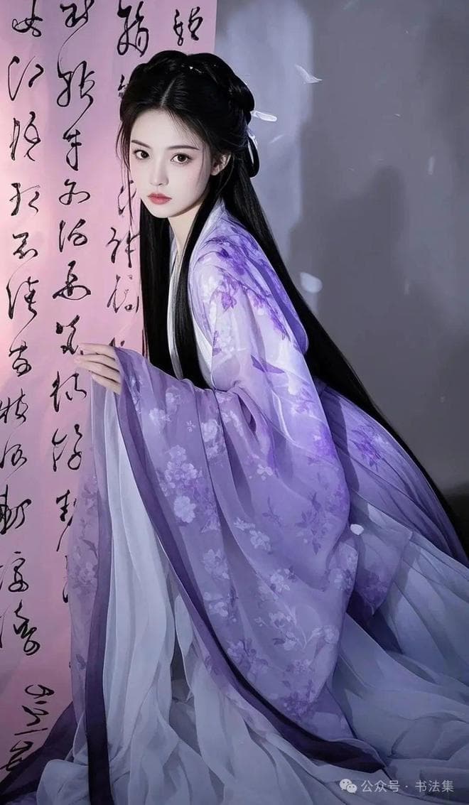 书法界十大美女，惊艳！