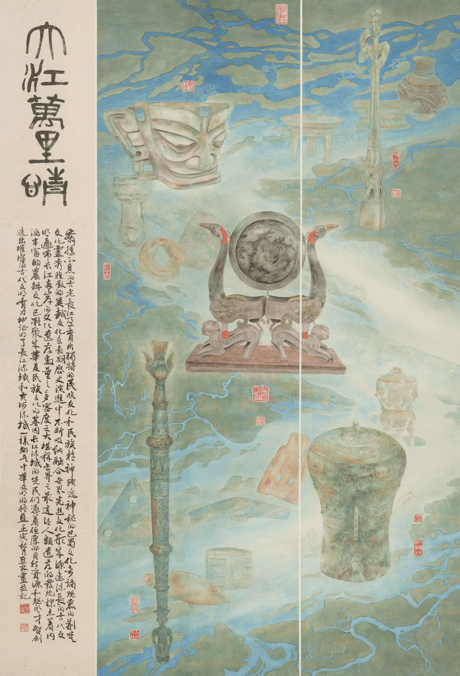 长江文化 素帛流芳——从"长江流域精品文物绘画展"说起