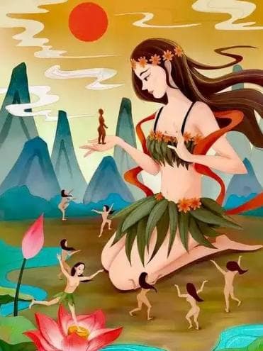 女娲造人：流传千古的多个版本解析