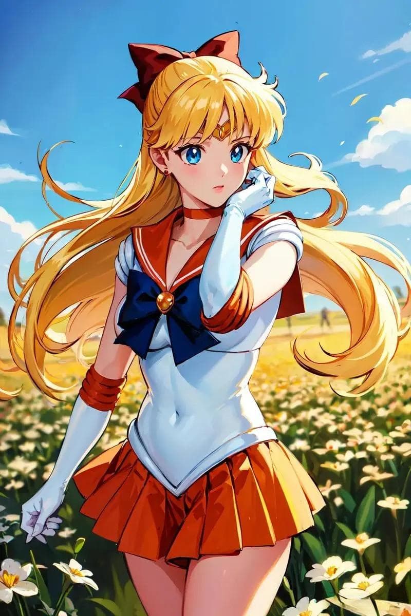 月野兔 vs 御坂美琴：当水手服遇上动漫经典