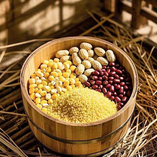 五谷杂粮吃得好，长寿路上没烦恼！