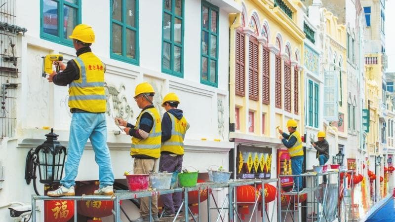 海口骑楼历史文化街区博爱路保护修缮项目有序推进