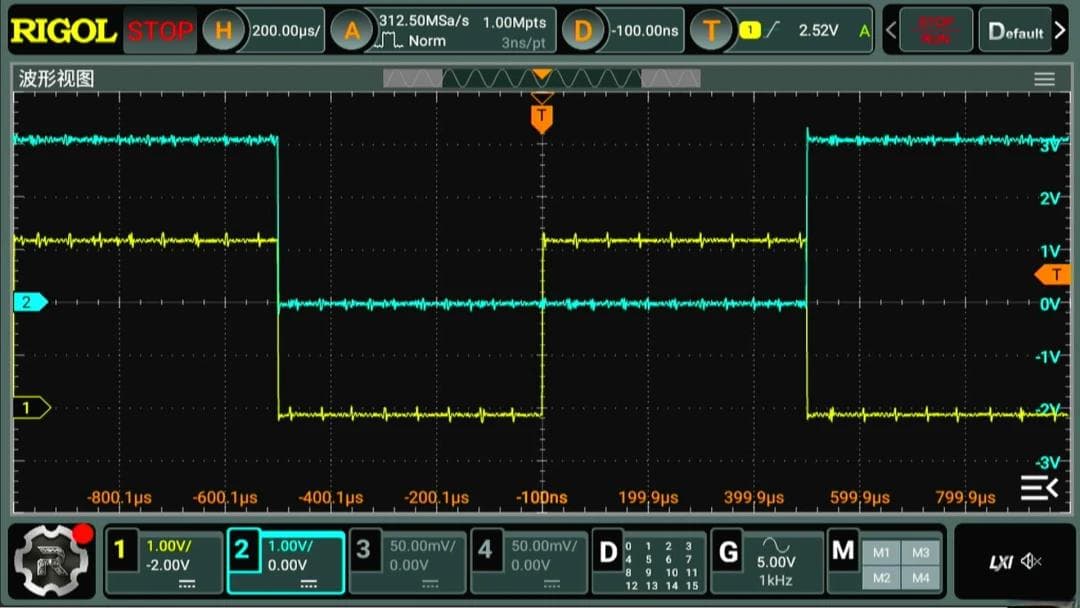 AI8051U单片机端口中断测试与分析