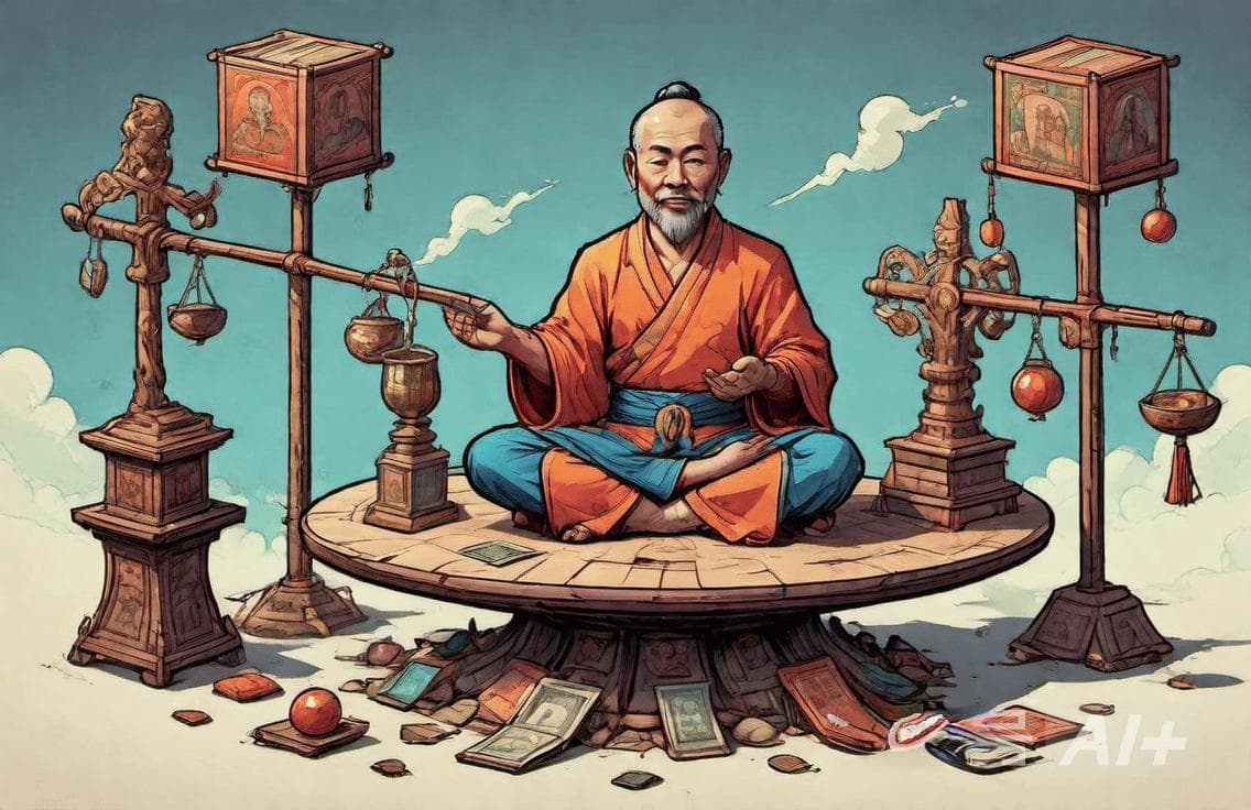 在物质和精神之间寻找平衡