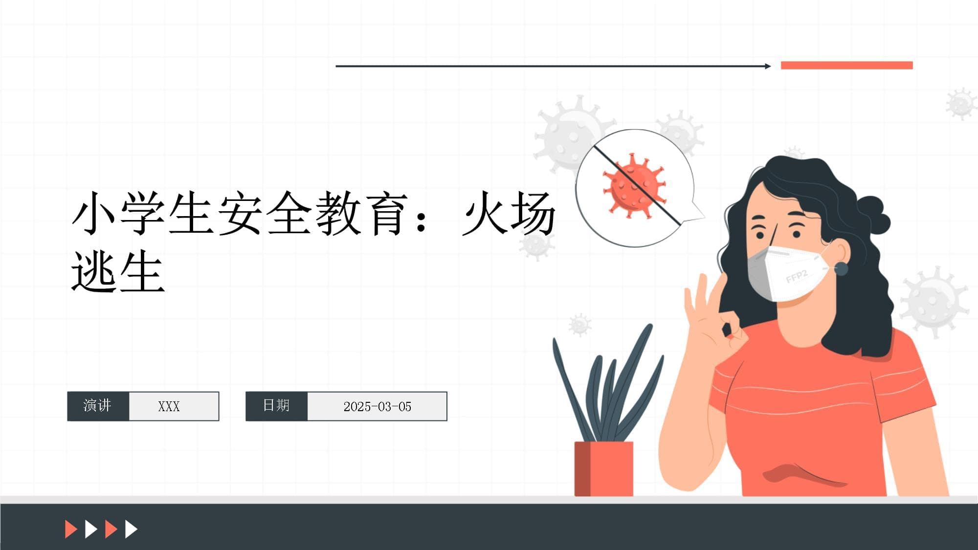 小学生安全教育：火场逃生