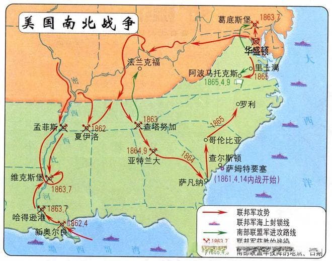 美国南北战争与林肯的民主改革