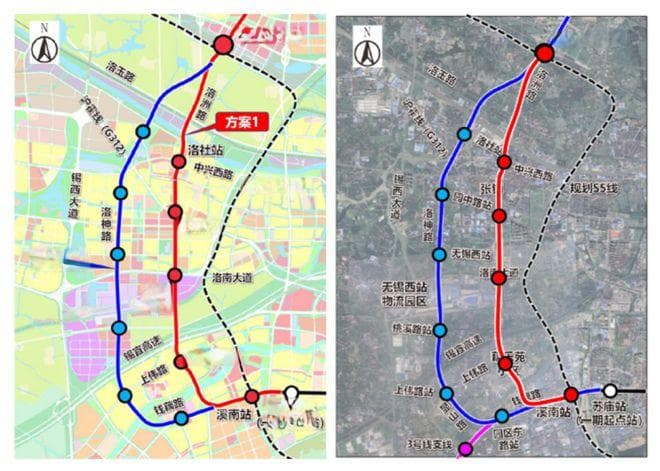 三号线北延方案公布，无锡16条地铁线路规划全披露