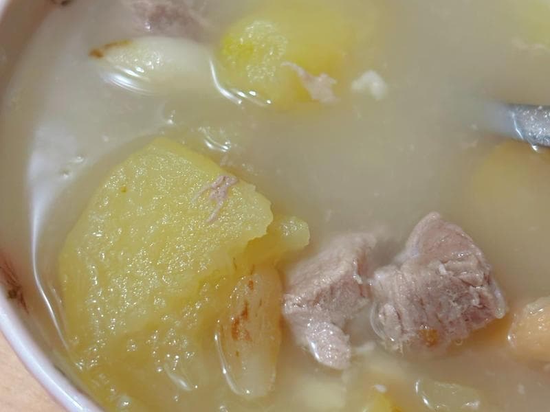 超好用的润肺止咳汤：苹果瘦肉沙参玉竹汤