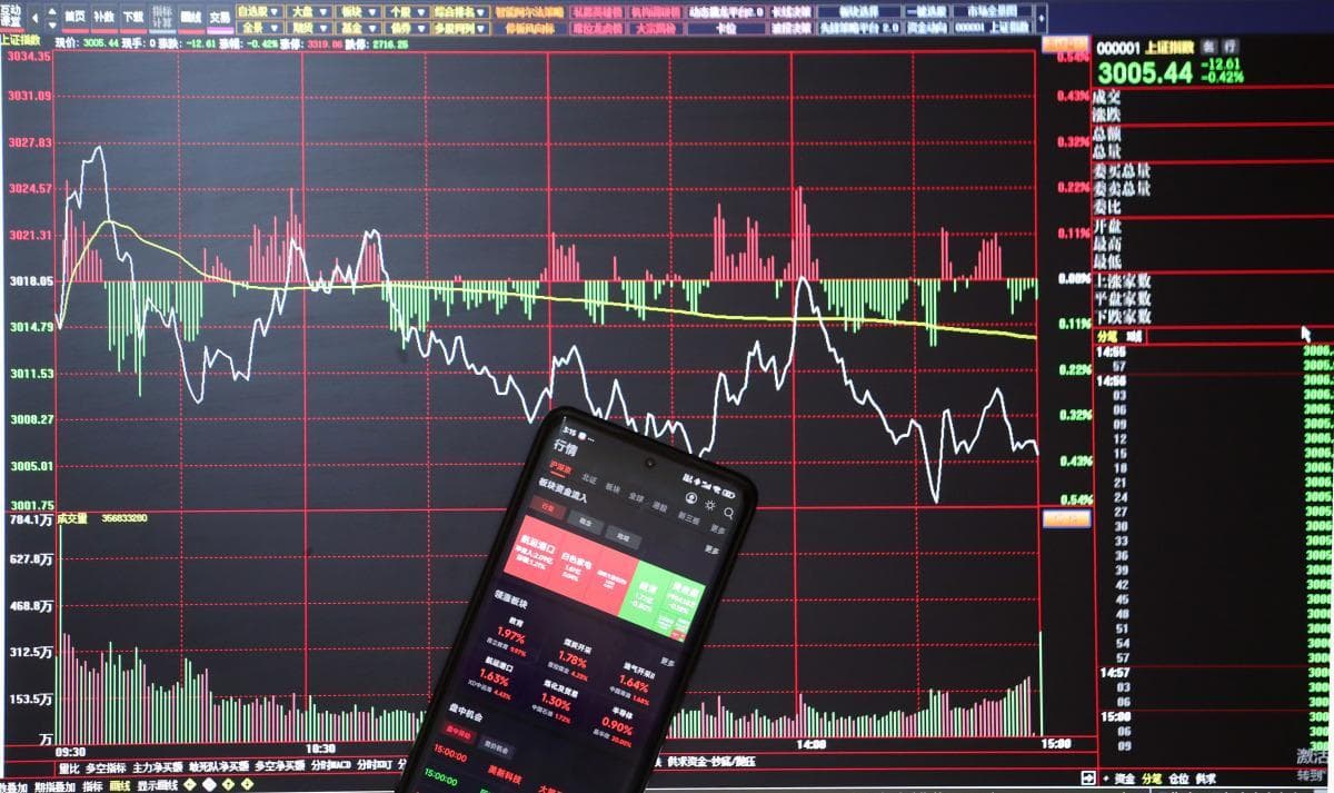 中国股市成交量跌破6000亿，下半年有望逐步回暖