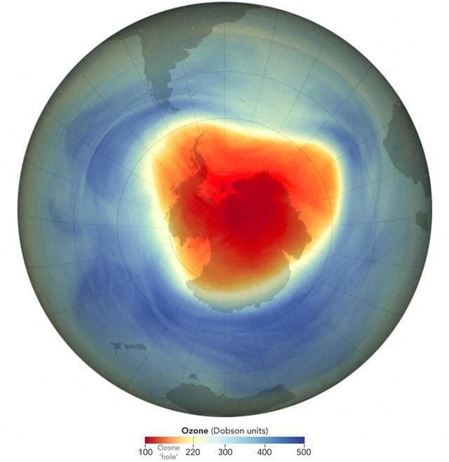 地球的隐形盾牌重新反弹：2024年的臭氧层有显著恢复