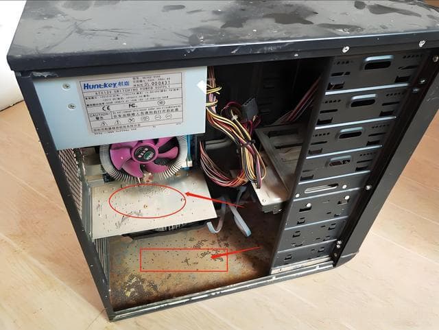 电脑受潮了会自己好吗？