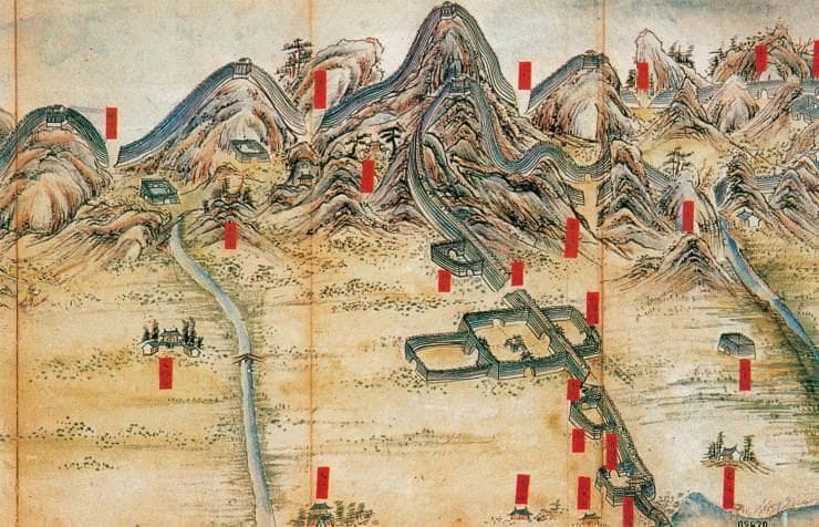 解读古地图上的长城
