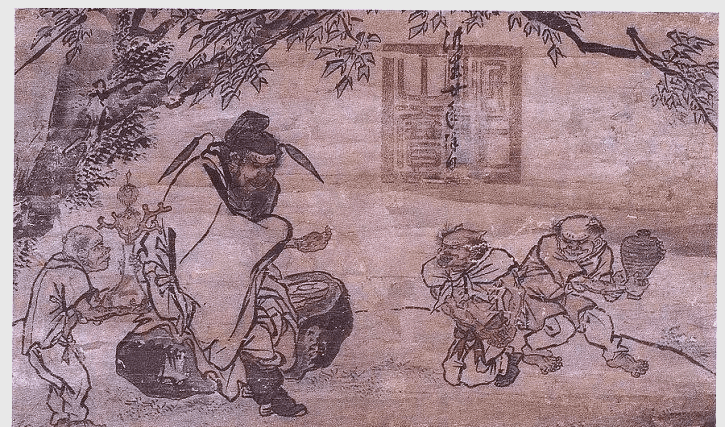 众多艺术家笔下的钟馗形象，生动有趣且富含深意