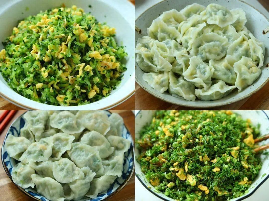 初伏吃饺子，必吃的2种素馅，开胃健食，清热解暑，比猪肉牛肉好