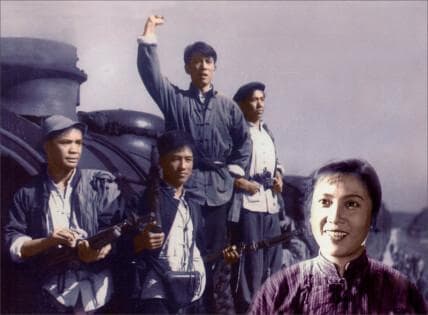 经典影片《铁道游击队》：秦怡与刘洪的幕后故事