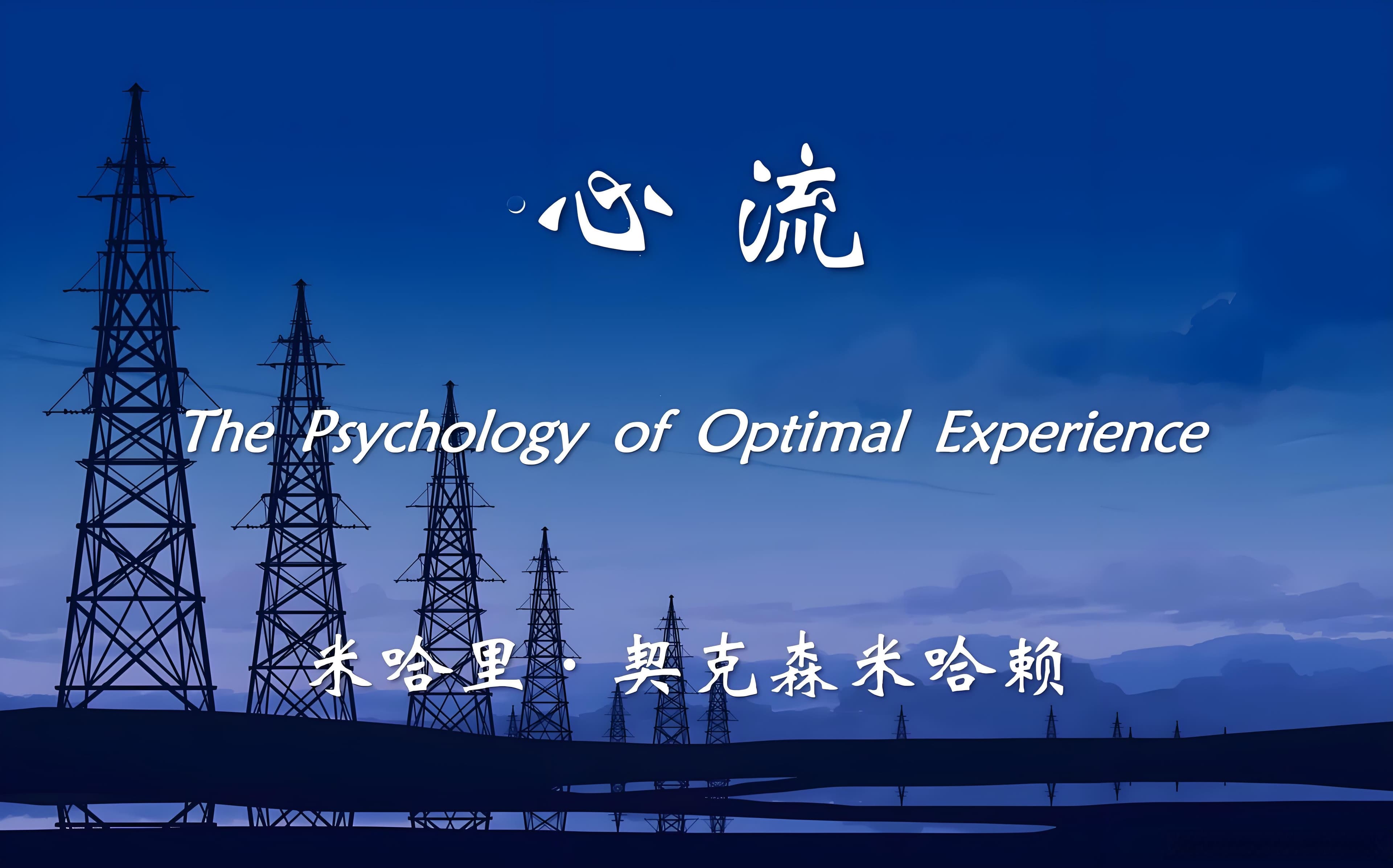 心流：一种极致专注和幸福的体验