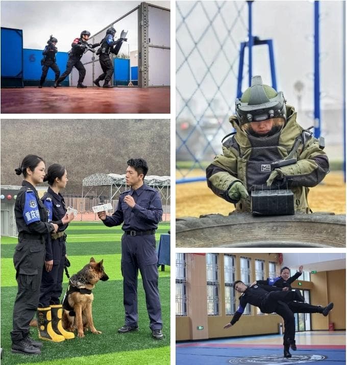 致敬了不起的她 | 川渝女特警首次联合警务演训多平台高燃上线