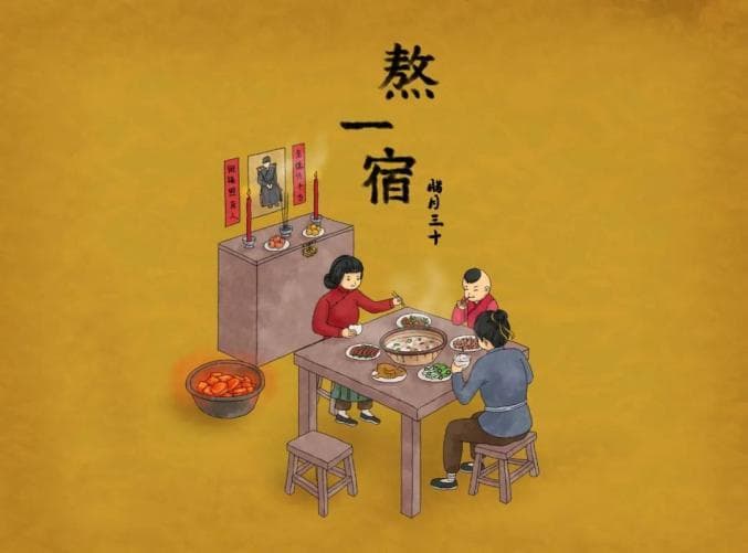 除夕——辞旧迎新时，最美团圆日！
