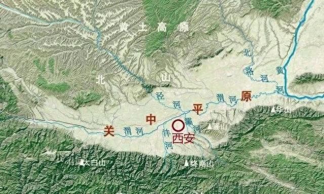 关中平原：渭河悠悠映秦川