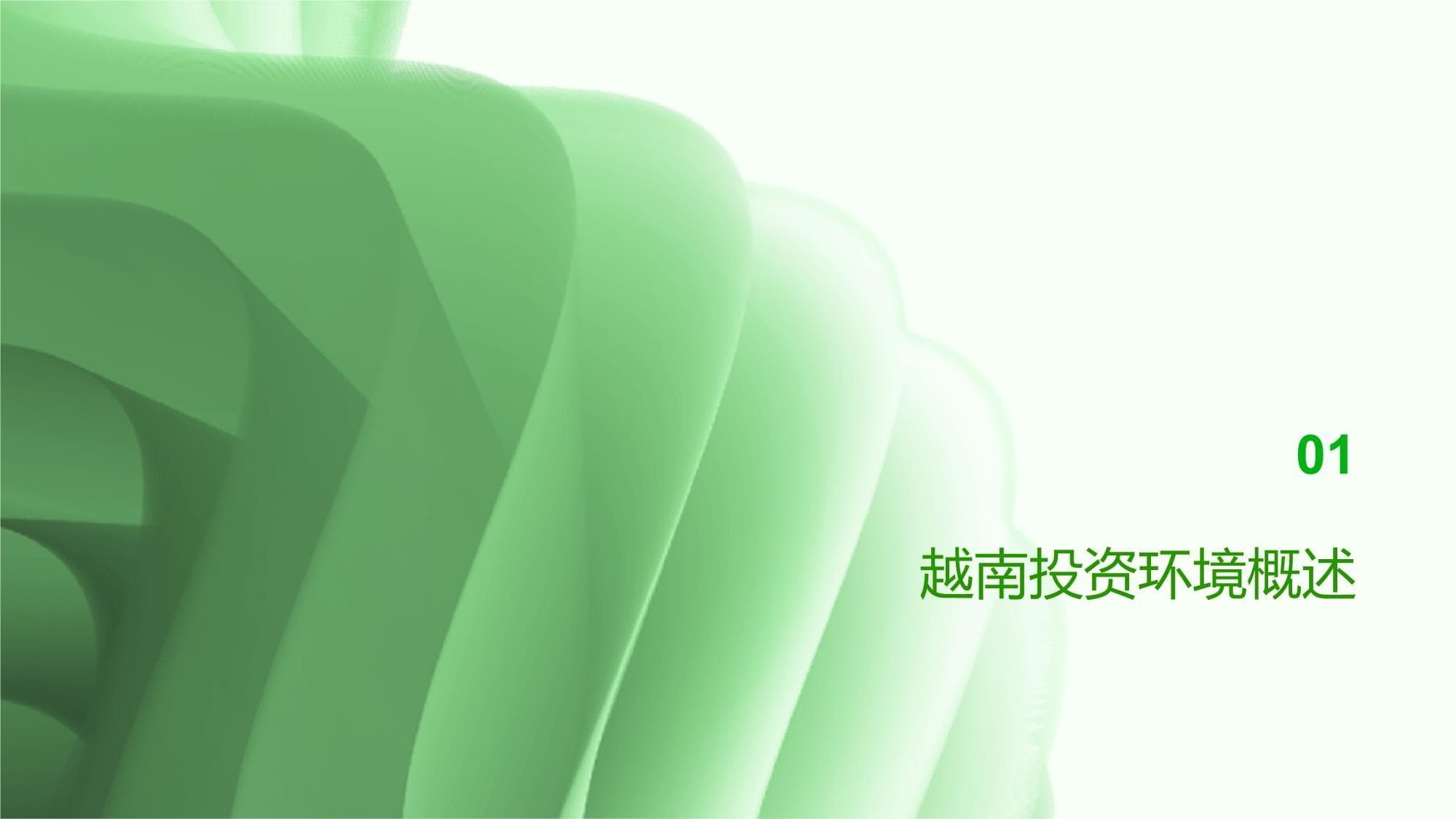 越南投资环境评价与重点投资区域研究
