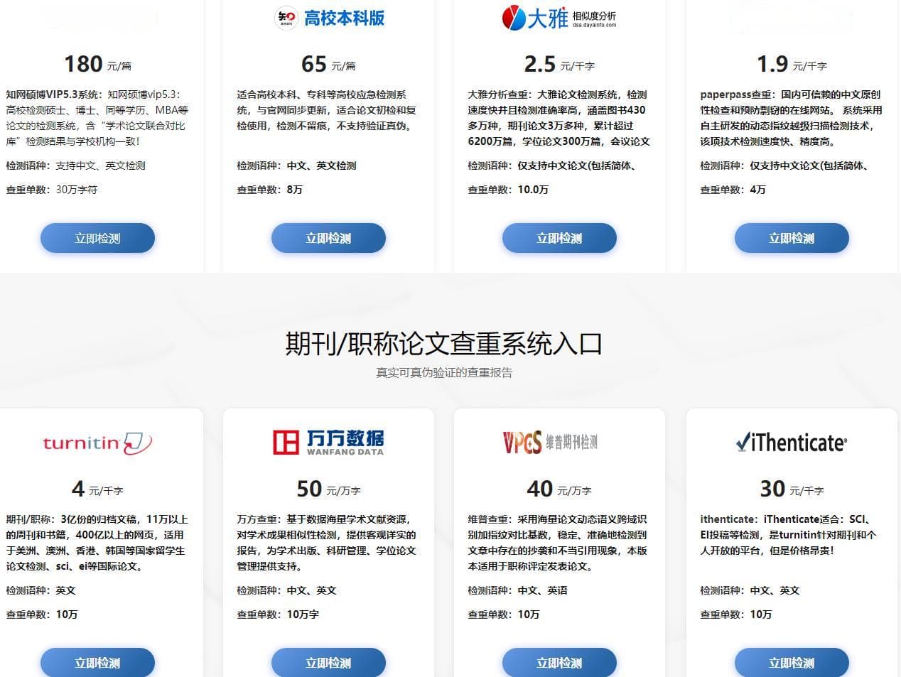 如何正确选择论文查重系统