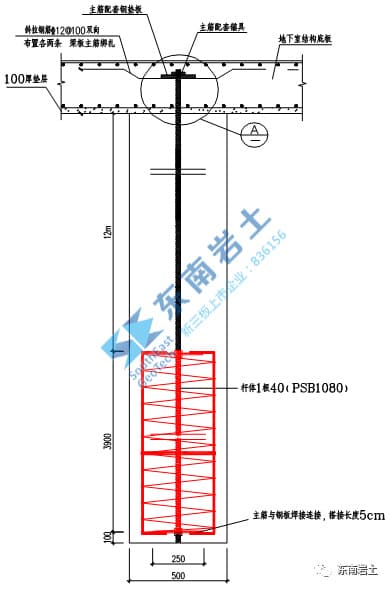 混凝土抗拔锚杆技术详解：以南京仙林可一书店项目为例