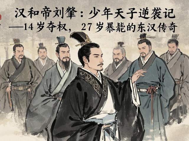 汉和帝刘肇：少年天子逆袭记——14岁夺权，27岁暴毙的东汉传奇