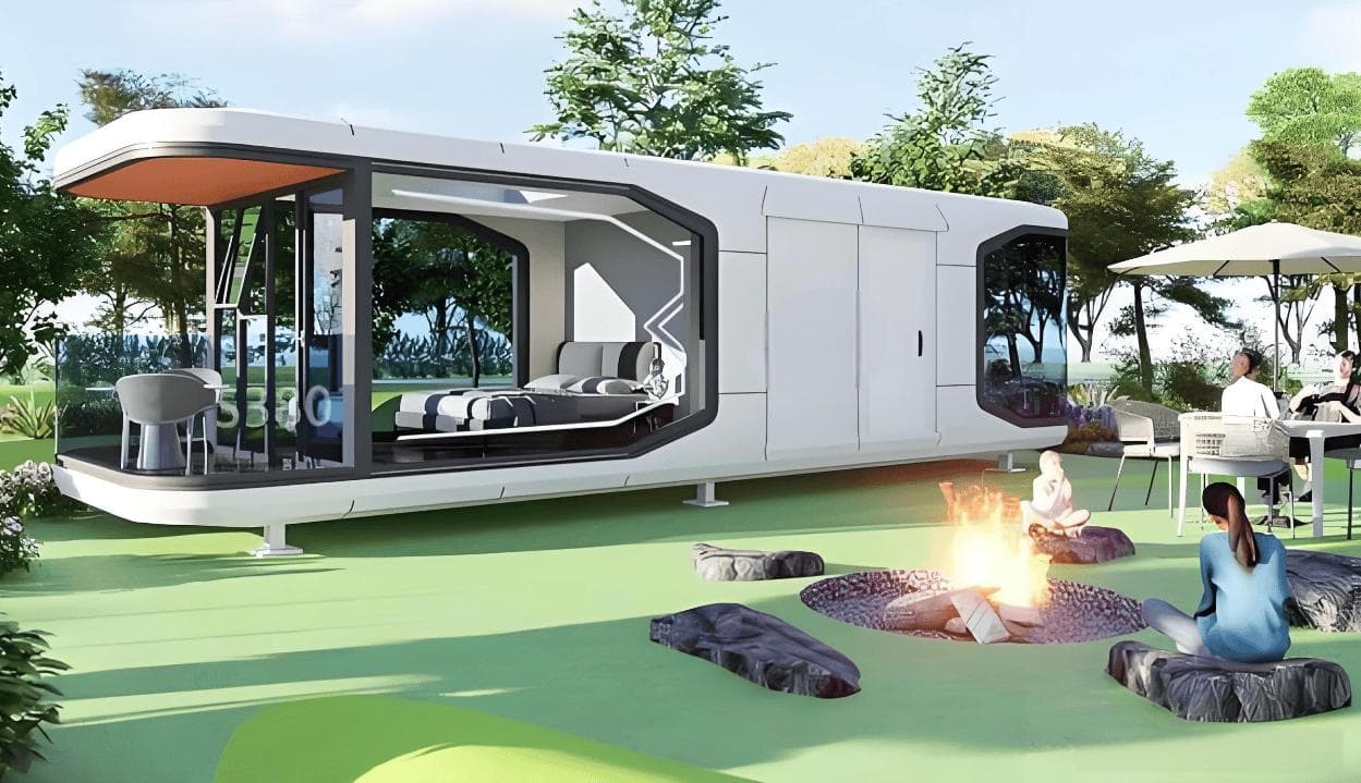 太空舱房屋：未来建筑的新篇章