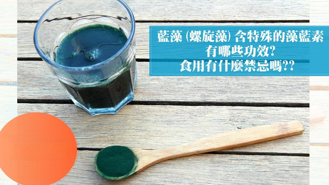 蓝藻（螺旋藻）含特殊藻蓝素，有哪些功效？食用有什么禁忌吗？