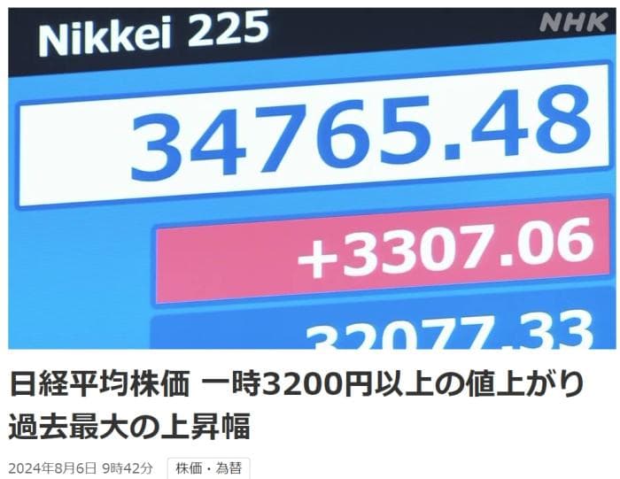 日本股市创最大涨幅、盘中一度涨到“熔断”，发生了什么？