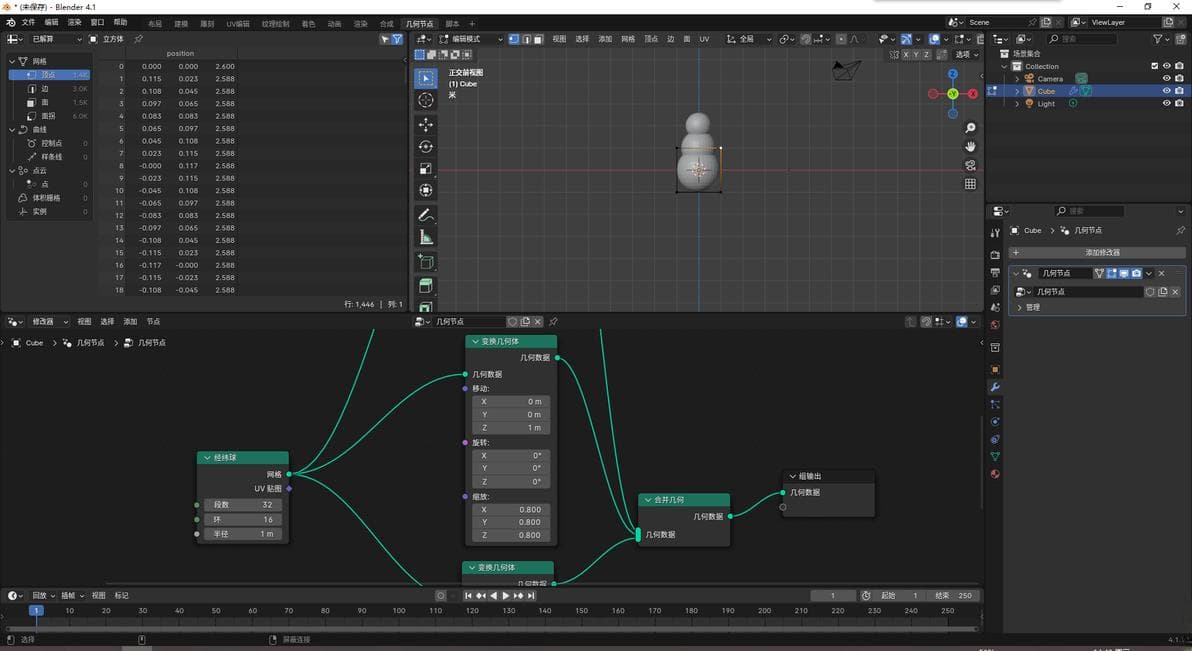 Blender几何节点入门教程：从基础概念到实战应用