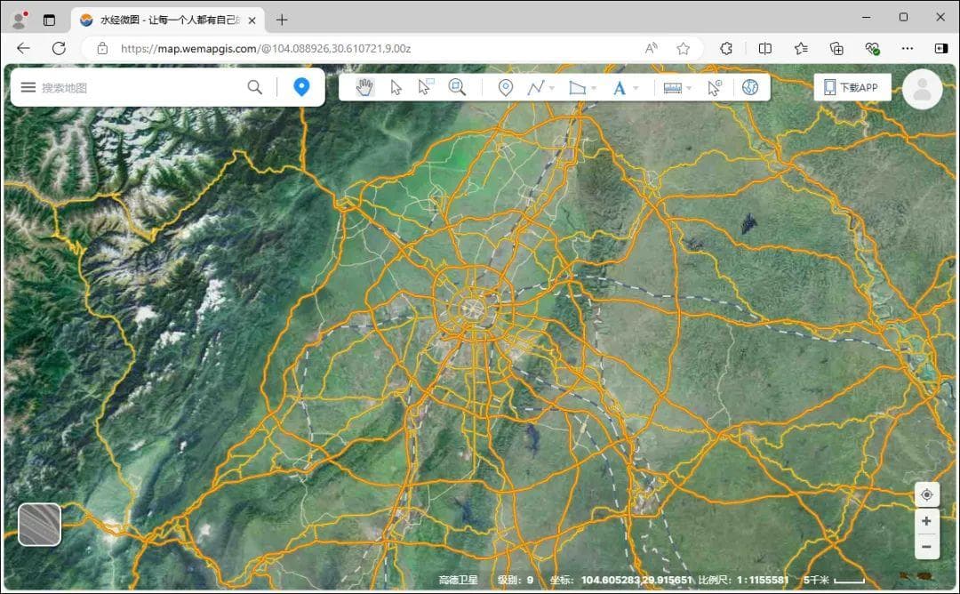 20个在线地图瓦片URL分享