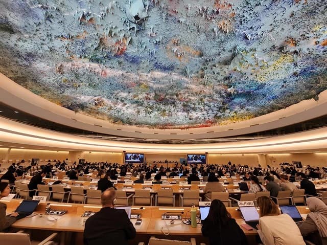 张海迪代表中国在联合国人权理事会发出残疾人权利保障声音