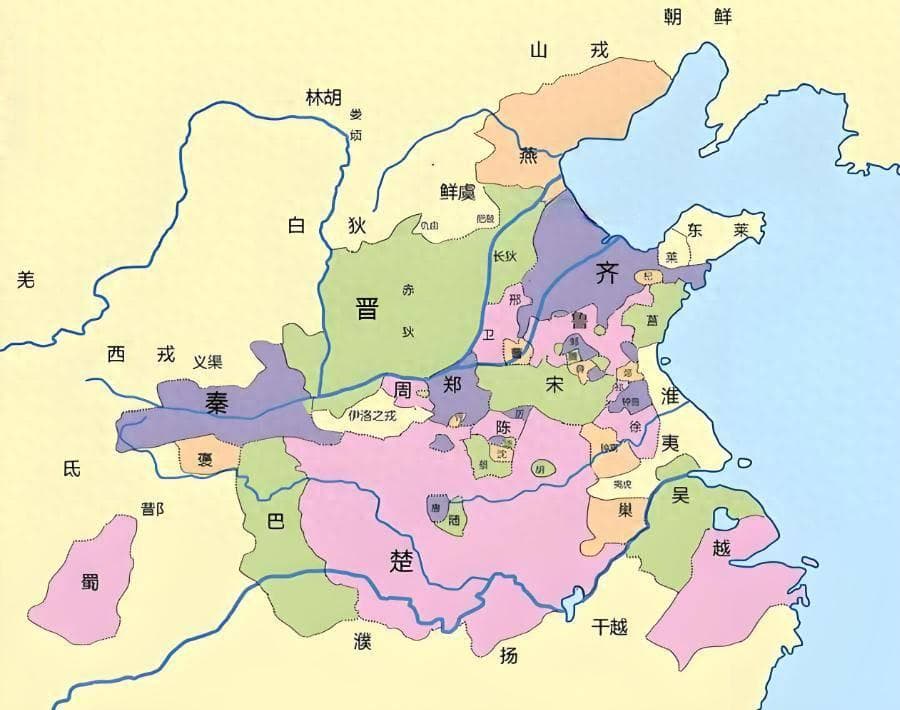 春秋时期的国家那么多，为什么只有晋国被分裂了？有什么故事吗？
