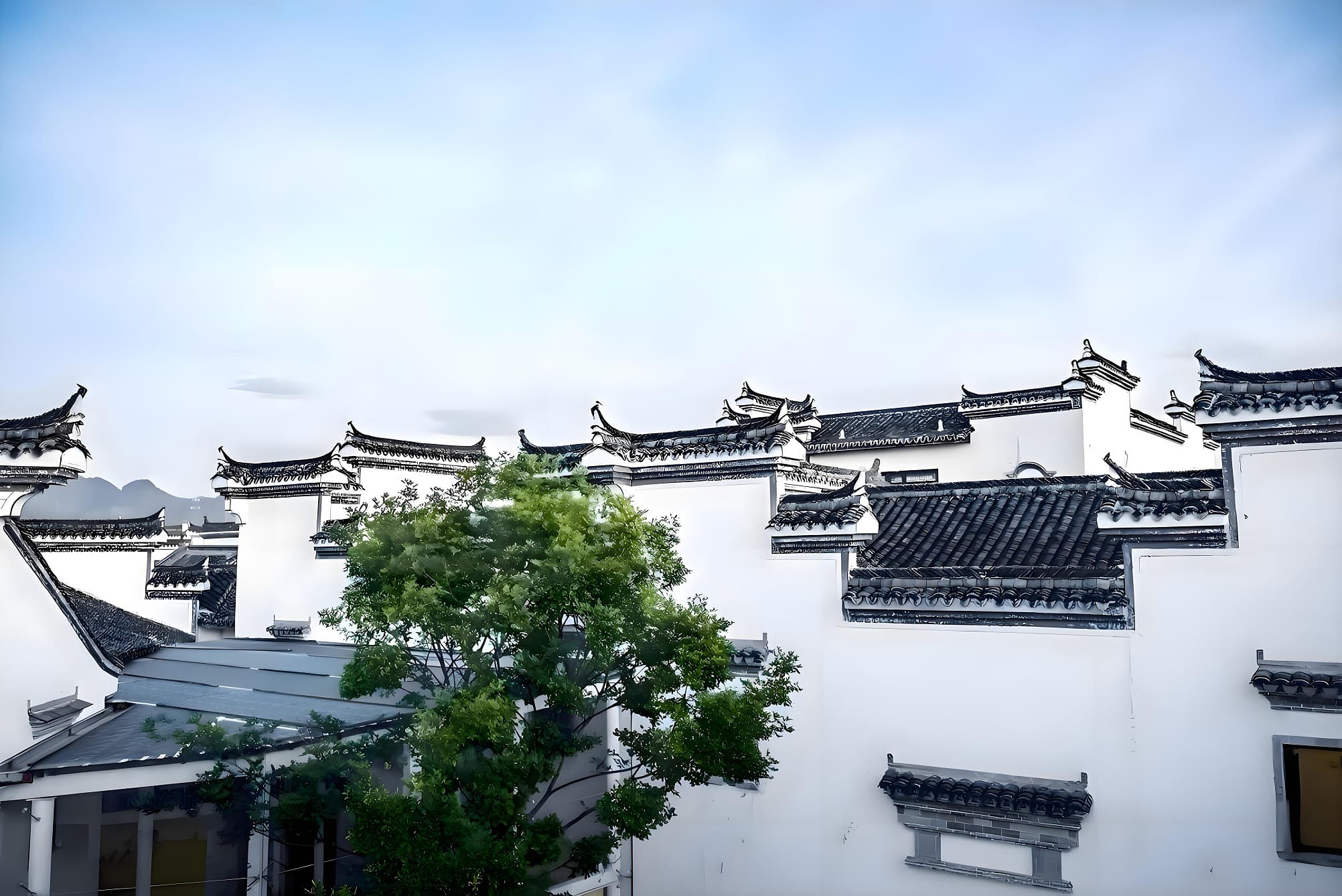 徽派建筑的规划布局和材料运用特色分析
